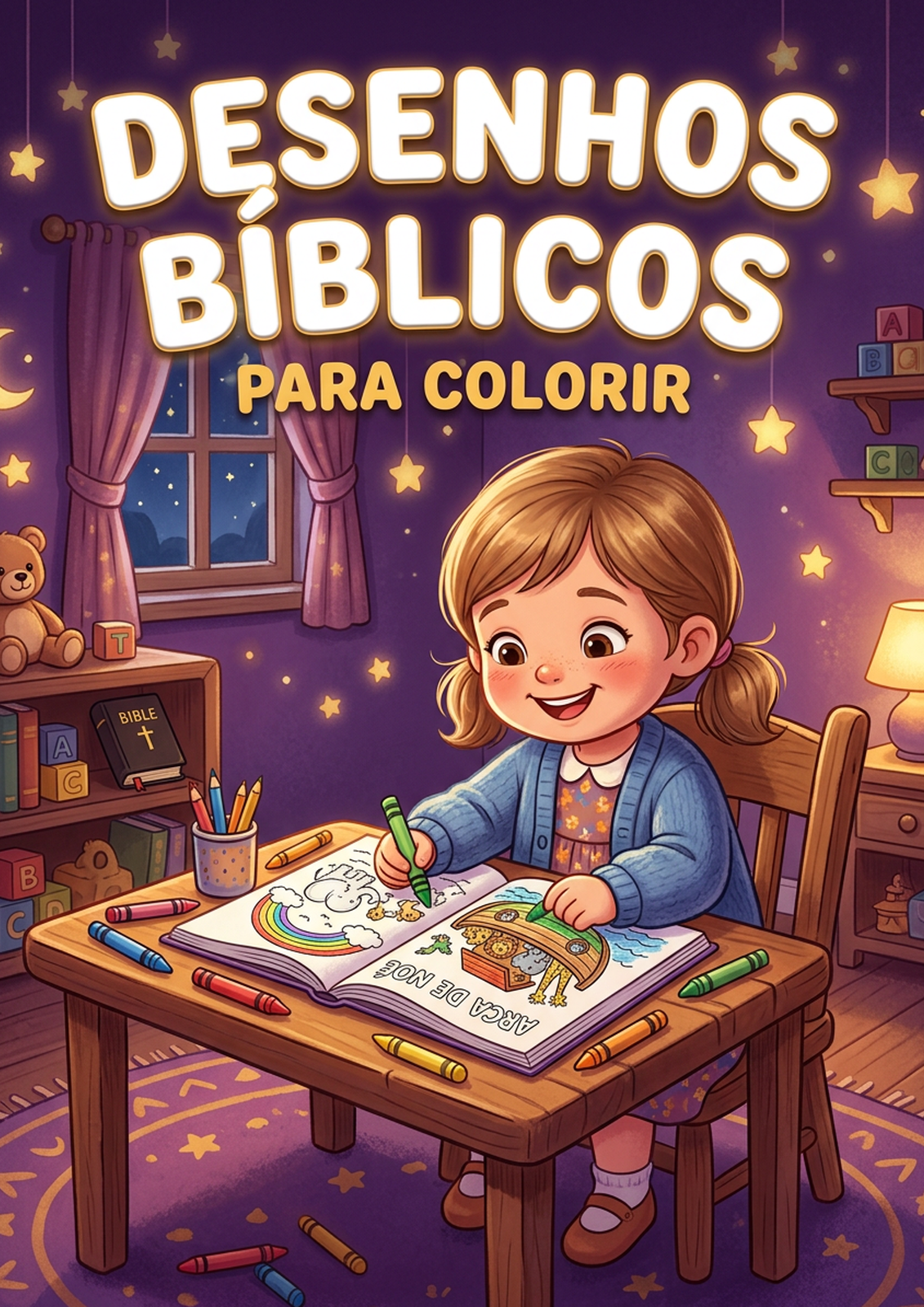 12 Desenhos Bíblicos para Colorir