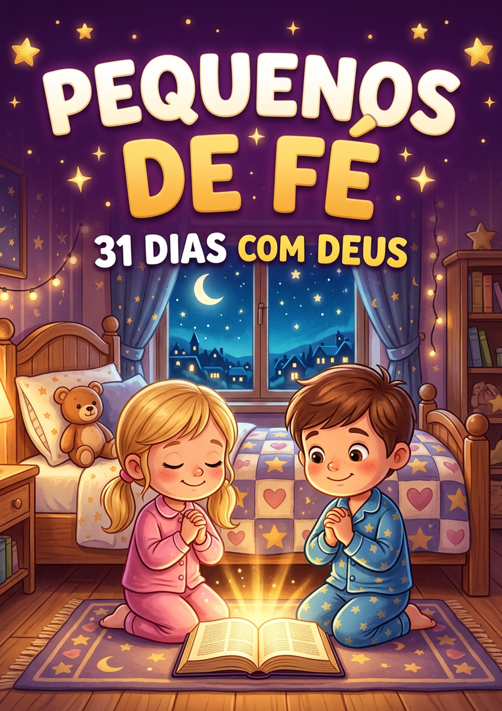 Capa do ebook Pequenos de Fé — 31 Dias com Deus